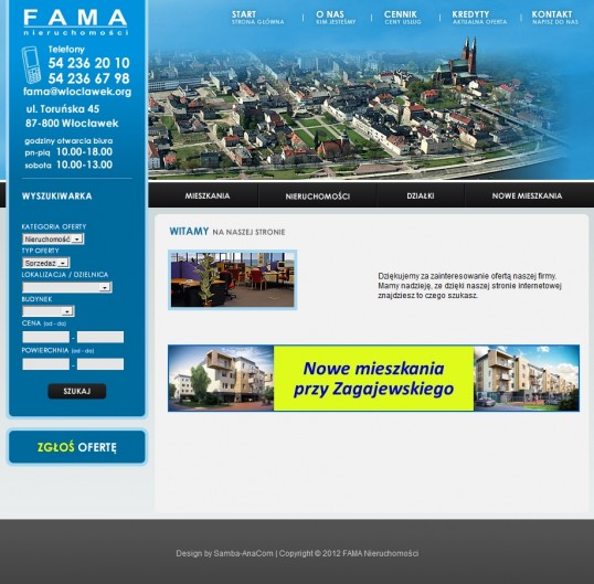 projektowanie stron internetowych